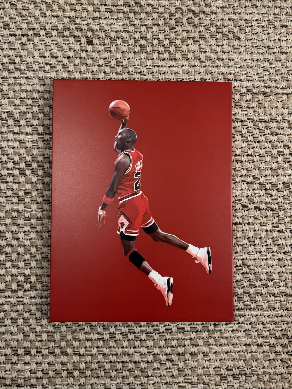 Michael Jordan 18x24 Legendary Wall Art Canvas $129.99 Retail Price
